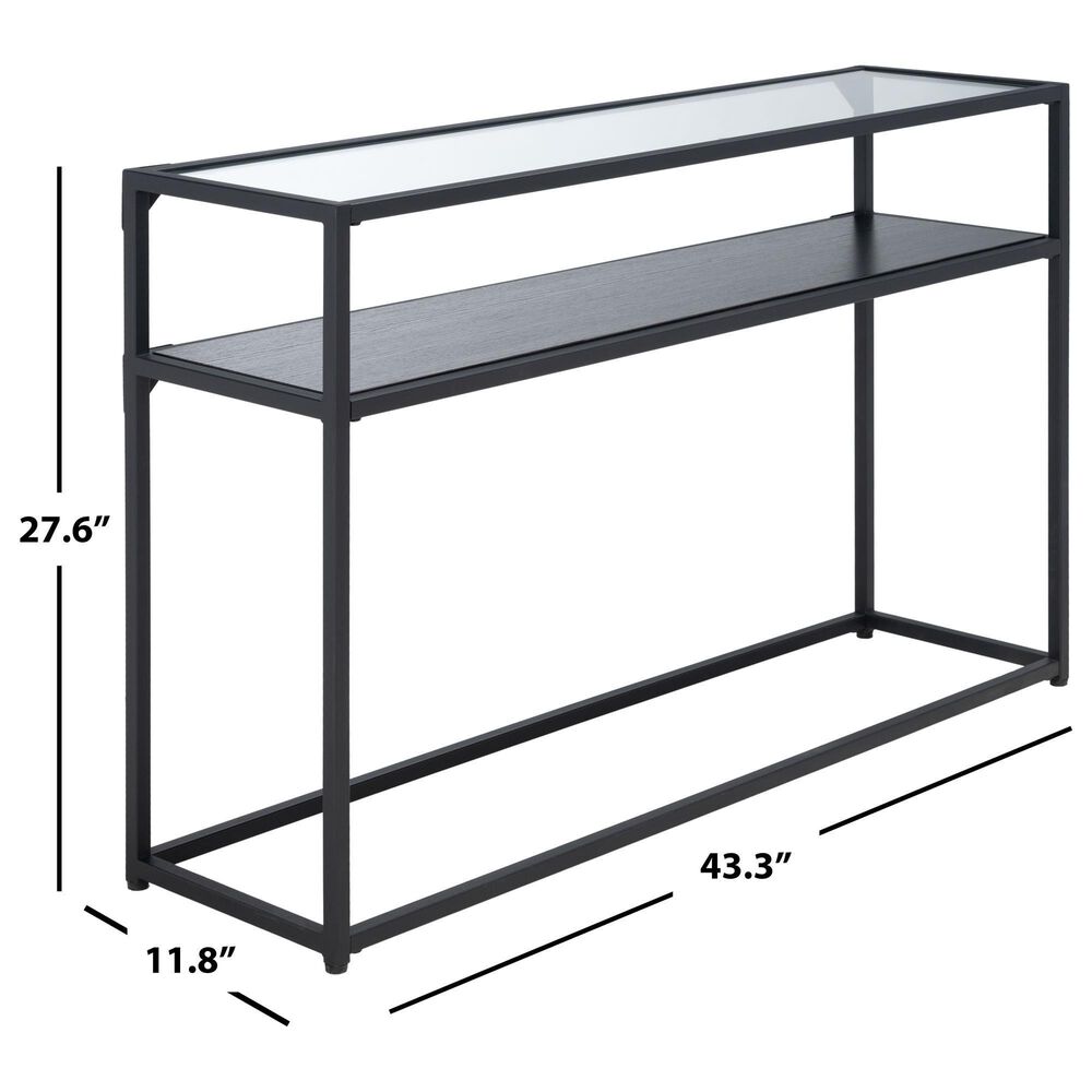 Safavieh Kerrianne Console Table in Black, , large