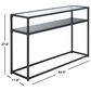 Safavieh Kerrianne Console Table in Black, , large
