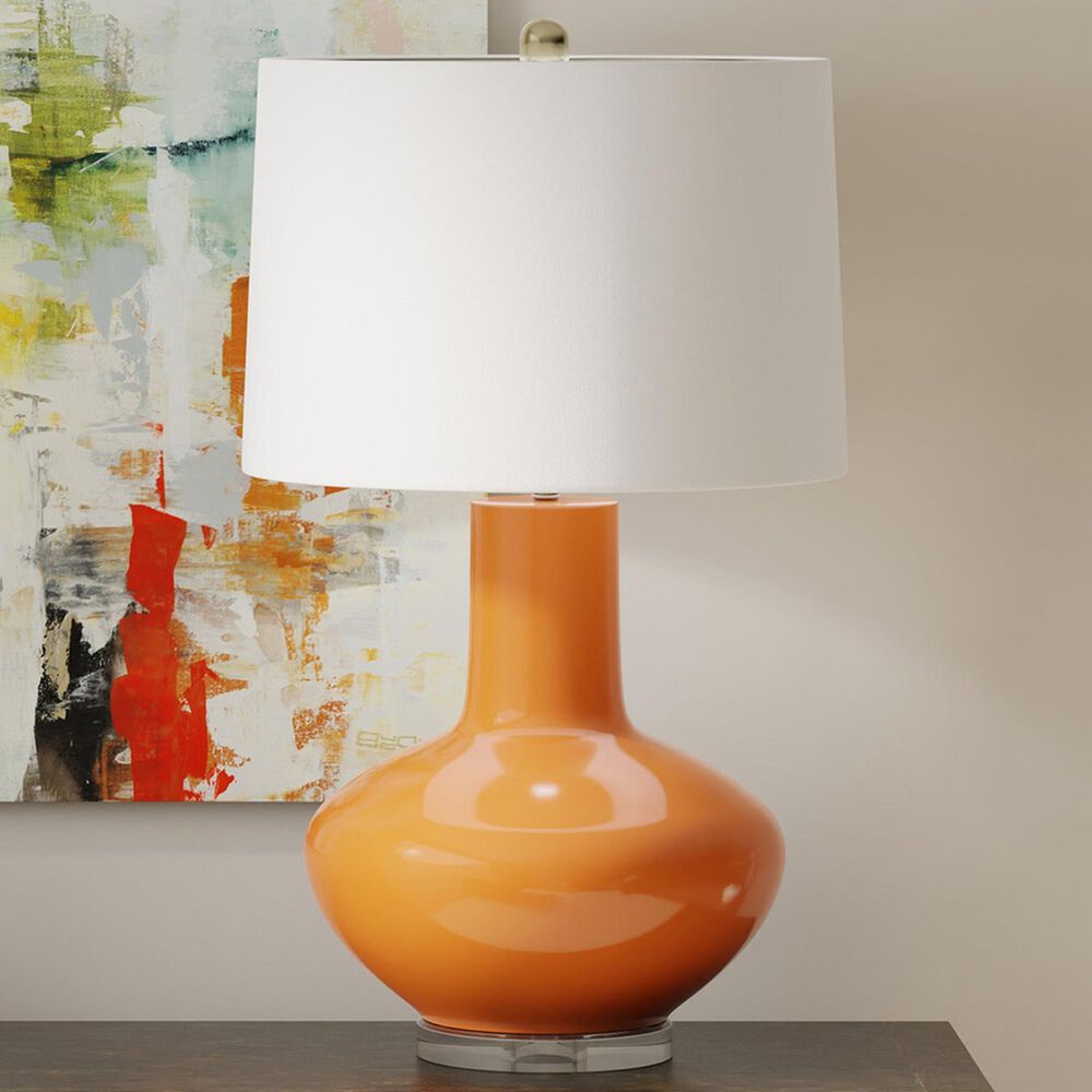 Flair Industries Aniston Table Lamp in Orange, , large