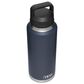 YETI Rambler 46 Oz Water Bottle with Chung Cap in Navy, , large
