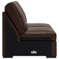 Ashley McDowlan 3-Piece Stationary Left Facing Sectional with Chaise in Coffee, , large