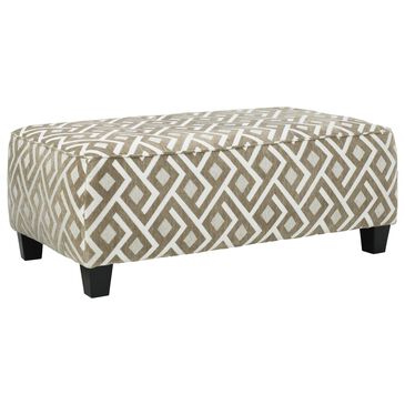 Signature Design by Ashley Dovemont Oversized Accent Ottoman in Costello Putty, , large