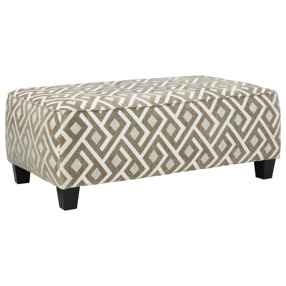 Signature Design by Ashley Dovemont Oversized Accent Ottoman in Costello Putty, , large