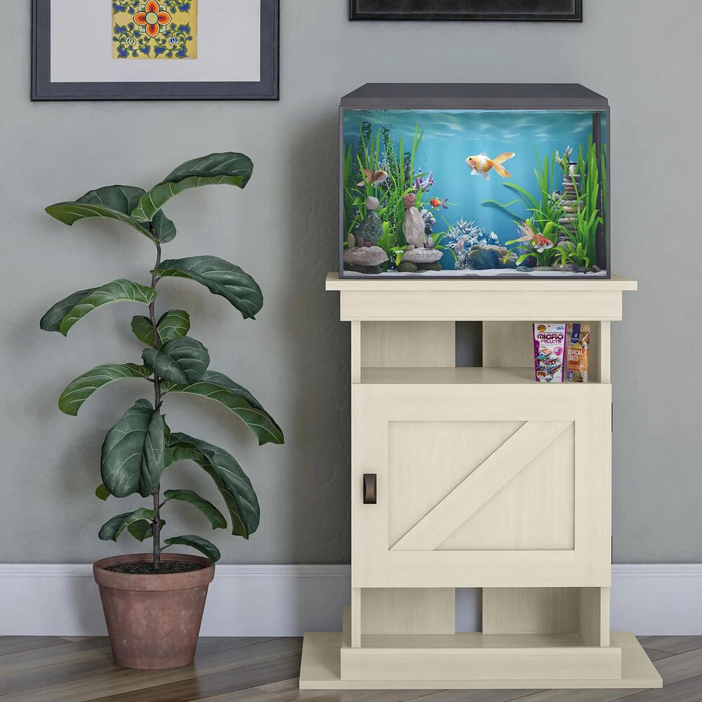 DHP Farmington Aquarium Stand in Ivory Oak, , large