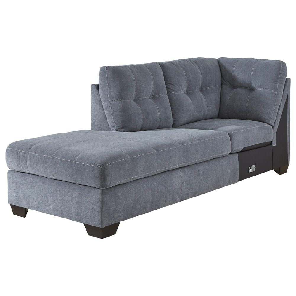 Ashley Marelton 2-Piece Left Facing Sectional with Chaise in Denim, , large