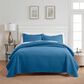 Trade Linker 3-Piece King Basket Pinsonic Quilt Set in Denim, , large