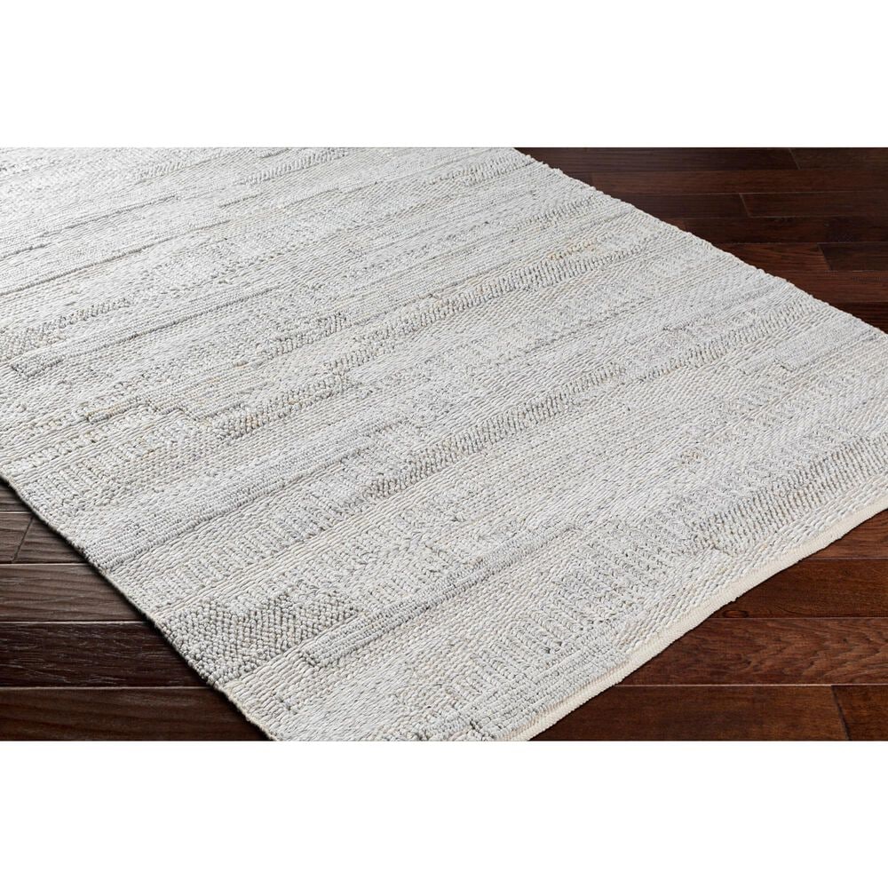 Surya Floria FLI-2300 Cream and Light Gray 10&#39; x 14&#39; Area Rug, , large