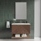 James Martin Vanities Marcello 36" Single Bathroom Vanity in Chestnut with 3 cm Ethereal Noctis Quartz Top and Rectangular Sink, , large