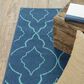 Oriental Weavers Meridian 7541B 2"3" x 7"6" Navy Runner, , large