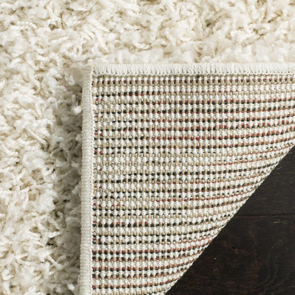 Safavieh Athens Shag SGA119B-10 10&#39; x 14&#39; White Area Rug, , large