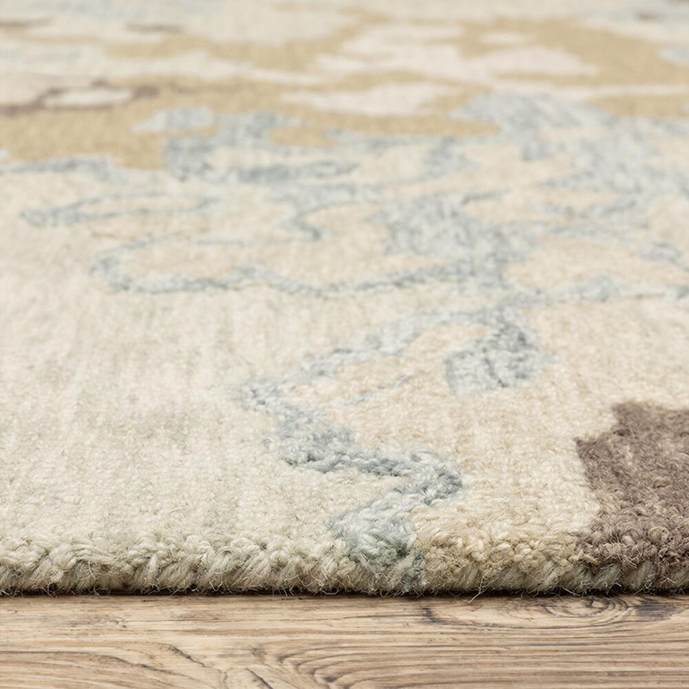 Oriental Weavers Kipton 8&#39; x 10&#39; Beige and Blue Area Rug, , large