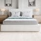 Urban Home One Pearl Queen Upholstered Panel Bed in Pearl, , large