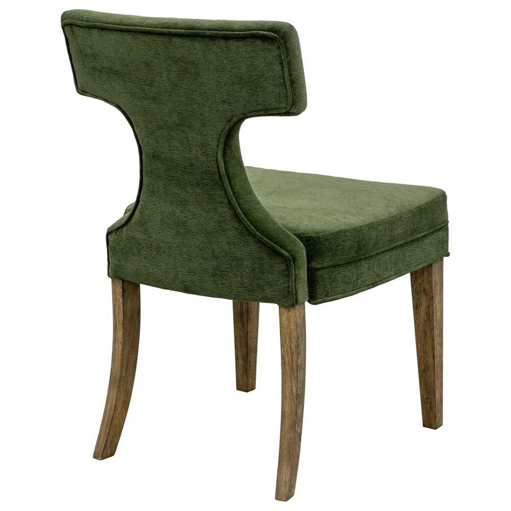 Bassett Mirror Company Oliver Dining Side Chair in Rustic Brown, , large