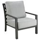 Slate and Company Casselberry Outdoor Lounge Chair in Lifeguard Dove, , large