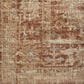 Loloi Heritage 12" x 15" Brick and Multicolor Area Rug, , large