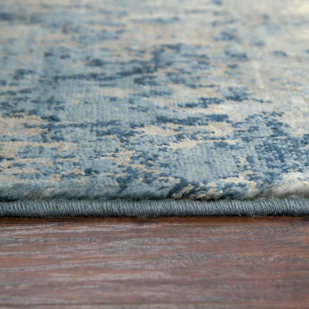 RIZZY Impressions 9&#39; x 12&#39; Blue Area Rug, , large