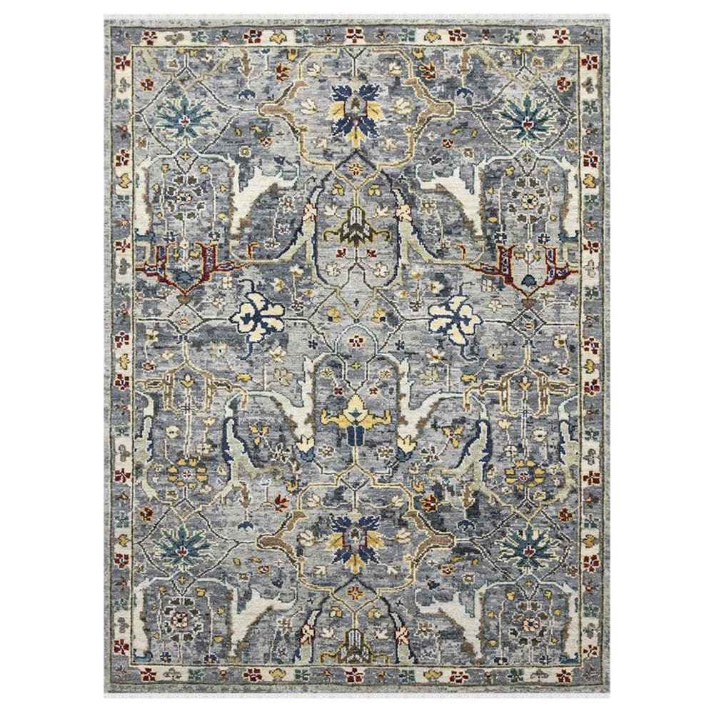 Amer Rugs Nuit Arabe 2" x 3" Deep Silver Area Rug, , large