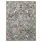 Amer Rugs Nuit Arabe 2" x 3" Deep Silver Area Rug, , large
