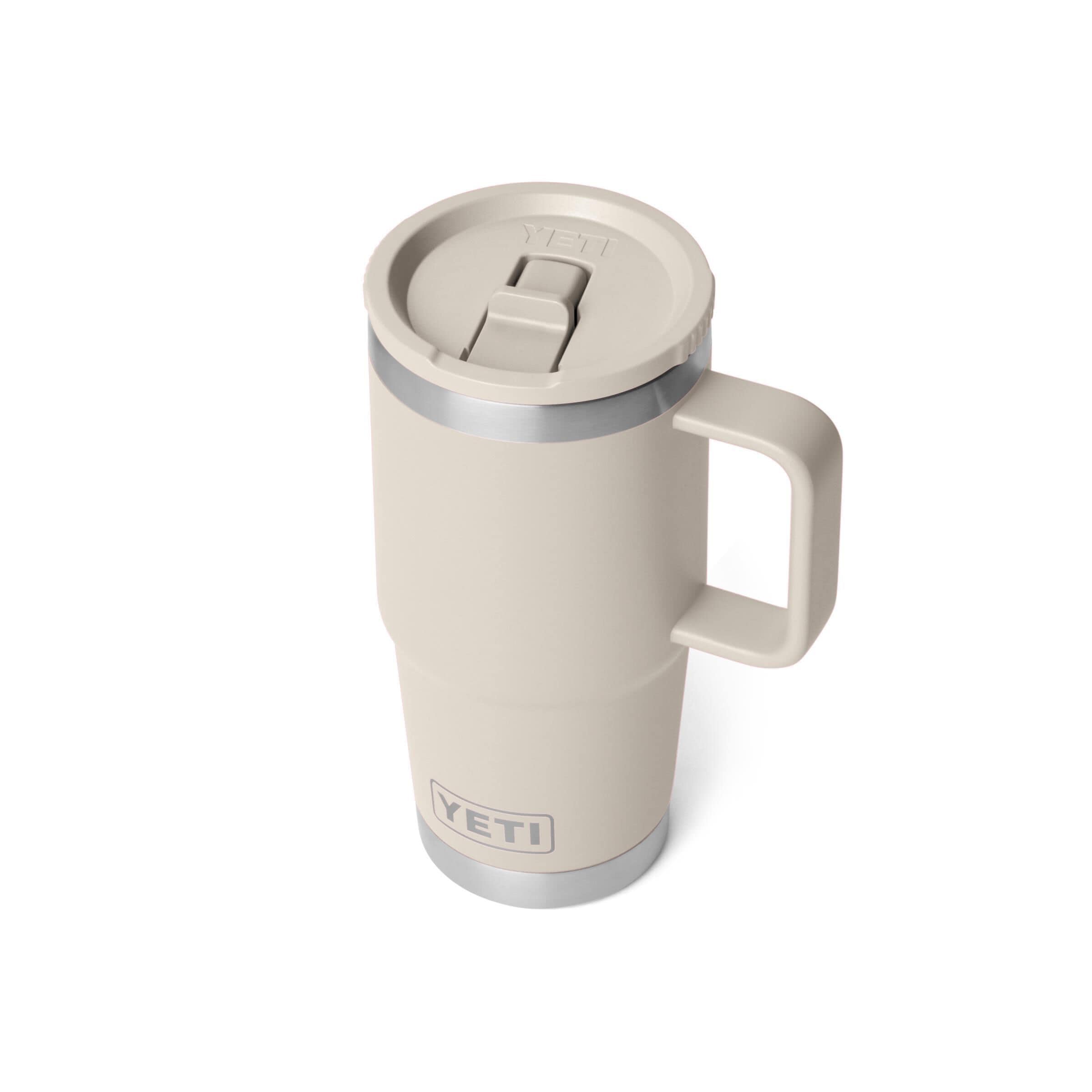 YETI Rambler 20 Oz Travel Straw Mug with Color-Matched Straw Lid