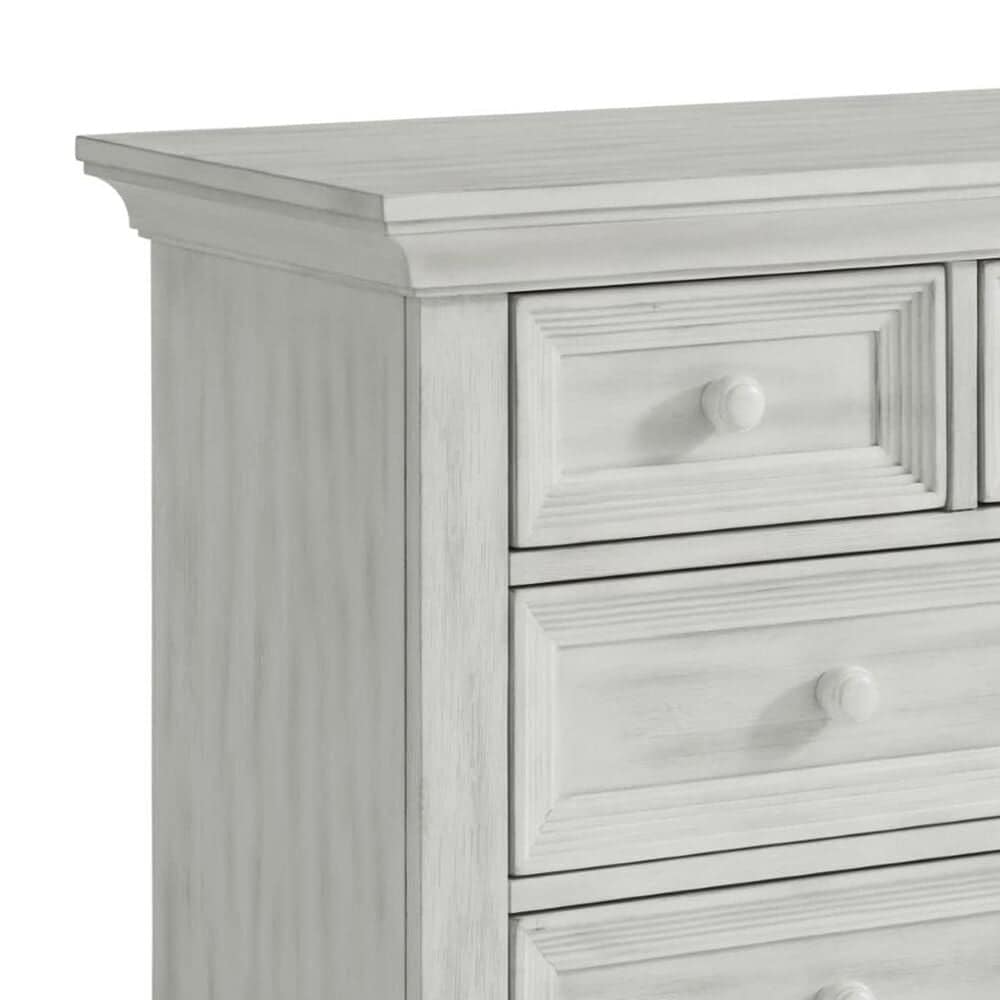 Oxford Baby Weston 2-Piece Crib and Dresser Nursery Set in Vintage White, , large