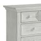 Oxford Baby Weston 2-Piece Crib and Dresser Nursery Set in Vintage White, , large