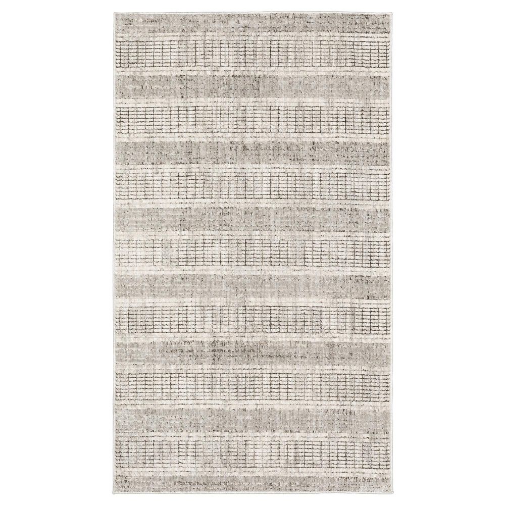 Oriental Weavers Branigan Geometric Beige and Brown 3" x 5" Area Rug, , large