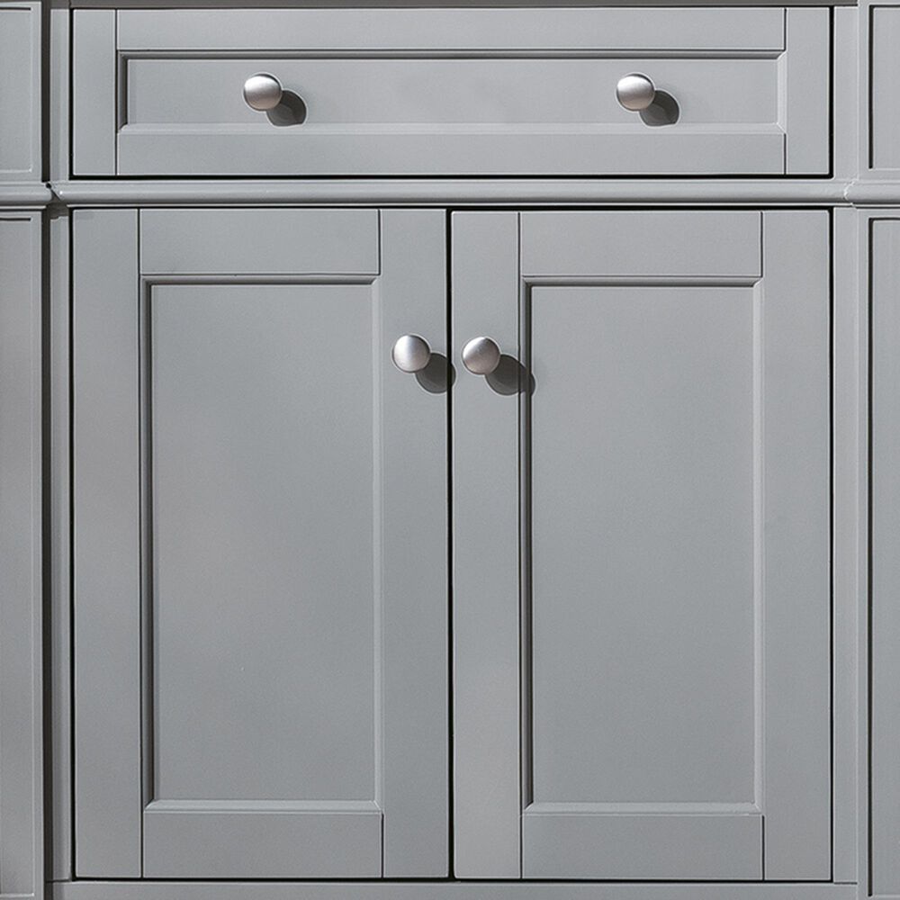 James Martin Vanities Brittany 72" Double Bathroom Vanity in Urban Gray with 3 cm Lime Delight Quartz Top and Rectangular Sinks, , large
