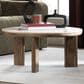 Slatehouse Mason Round Cocktail Table in Brown, , large