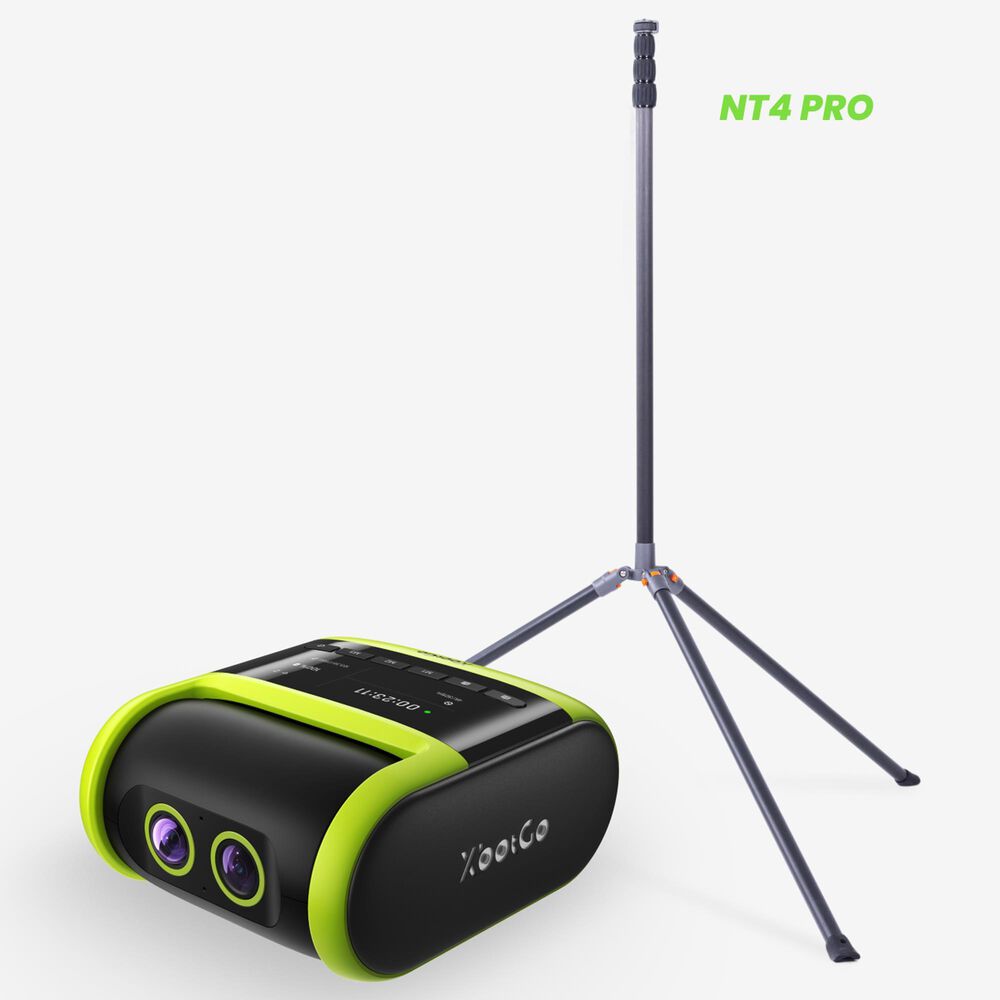 XbotGo Falcon 4K AI Action Camera in Black and Edge Green, , large