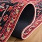 Safavieh Serapi 4" x 6" Red and Blue Area Rug, , large