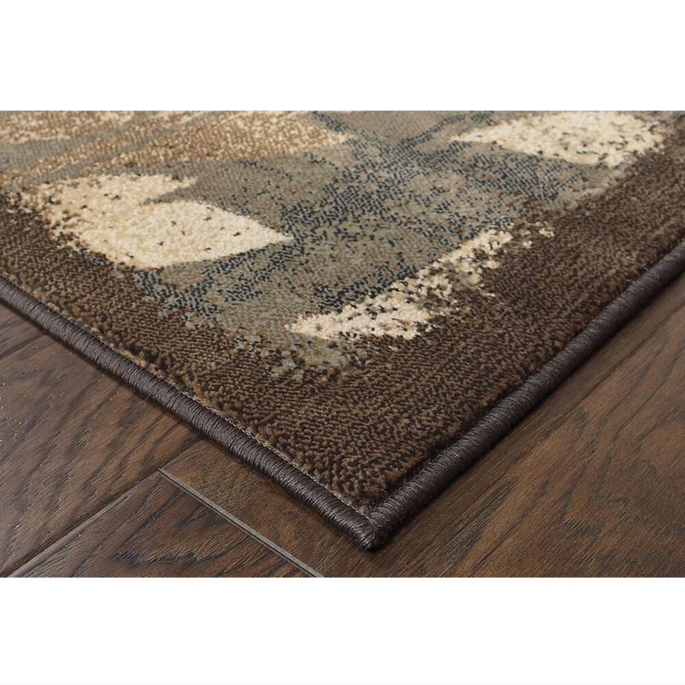 Oriental Weavers Hudson 1699G 10&#39; x 13&#39; Brown Area Rug, , large