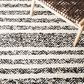 Safavieh Natura NAT329Z 3" x 5" Black and Ivory Area Rug, , large