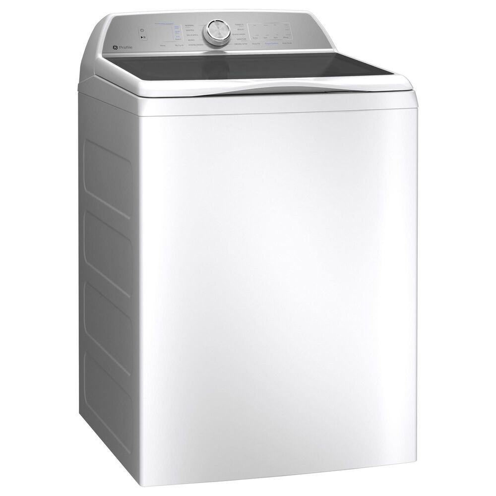 GE Profile 4.9 Cu. Ft. Top Load Washer with Agitator in White, , large
