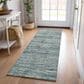 Dalyn Rug Company Solace SL3 2"3" x 7"6" Teal Runner, , large