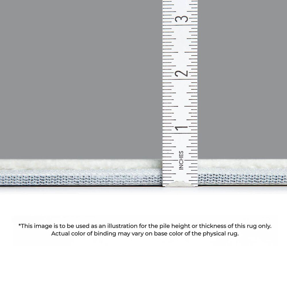 Dalyn Rug Company Neo NO11 2&#39;6&quot; x 3&#39;10&quot; Silver Area Rug, , large