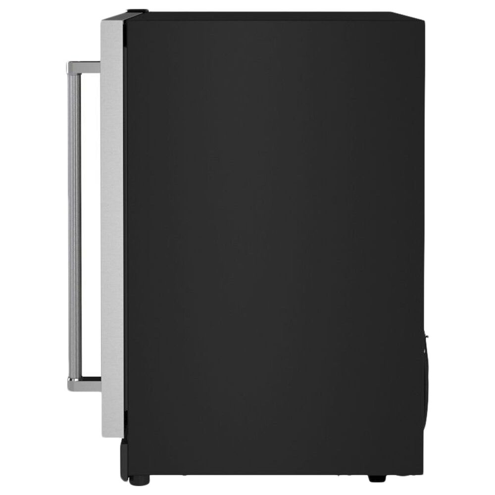 KitchenAid 24&quot; Undercounter Wine Cellar with Left Hinge, Wood-Front Racks in Stainless Steel, , large