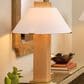 Jamie Young Carrington Veneer Table Lamp in Natural Oak, , large