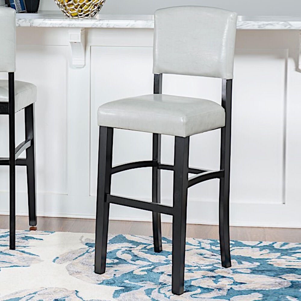 Linden Boulevard Adrian Counter Stool in Grey, , large