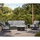 Agio Covina 5-Piece Patio Deep Seating Conversation Set in July Oyster, , large