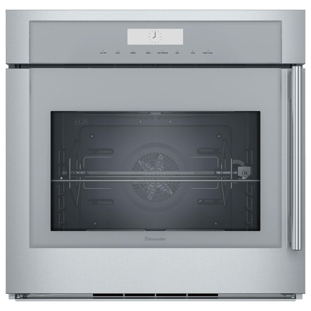 Thermador 30" Masterpiece Single Built-In Oven with Left Side Opening Door in Stainless Steel, , large