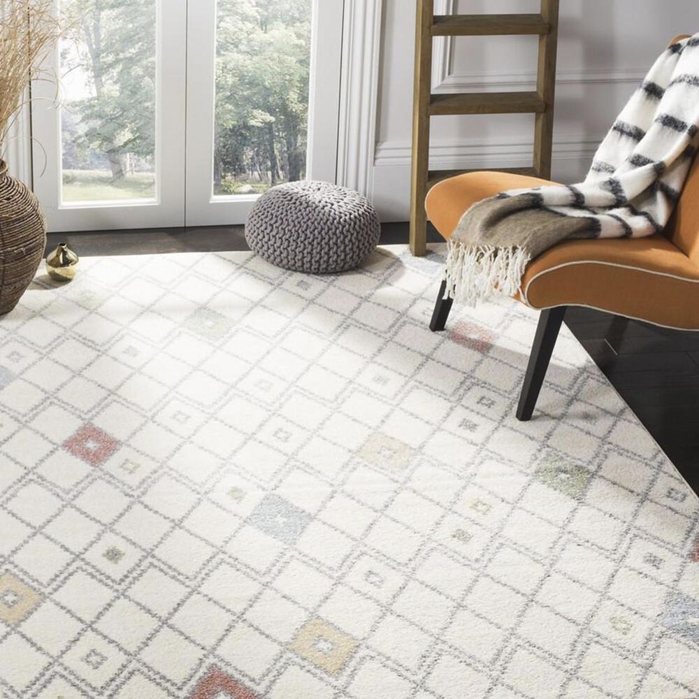 Safavieh Adirondack ADR132C 6&#39; x 9&#39; Ivory Area Rug, , large