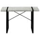 Monarch Specialties U-Shaped Computer Desk in Grey and Black, , large