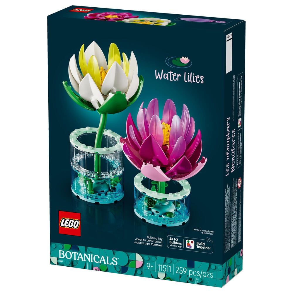 LEGO Botanicals Water Lilies Building Set, , large