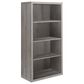 Monarch Specialties 48" Bookcase with Adjustable Shelves in Dark Taupe, , large