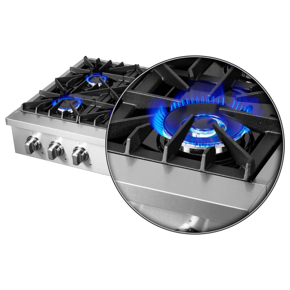 Forno Cossato Alta Qualita 48" Pro Gas Rangetop in Stainless Steel, , large