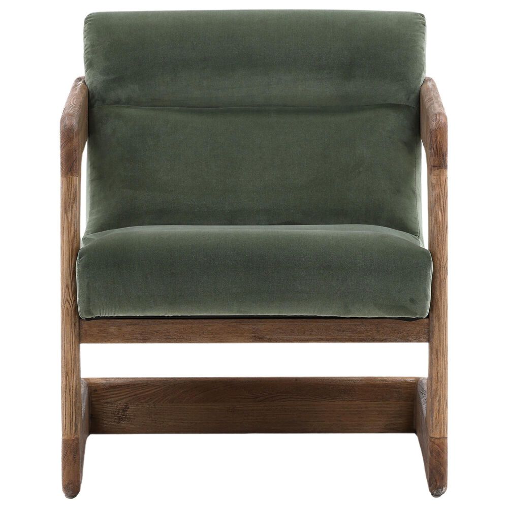 Blue Sun Designs Bridges Accent Chair in Sage, , large