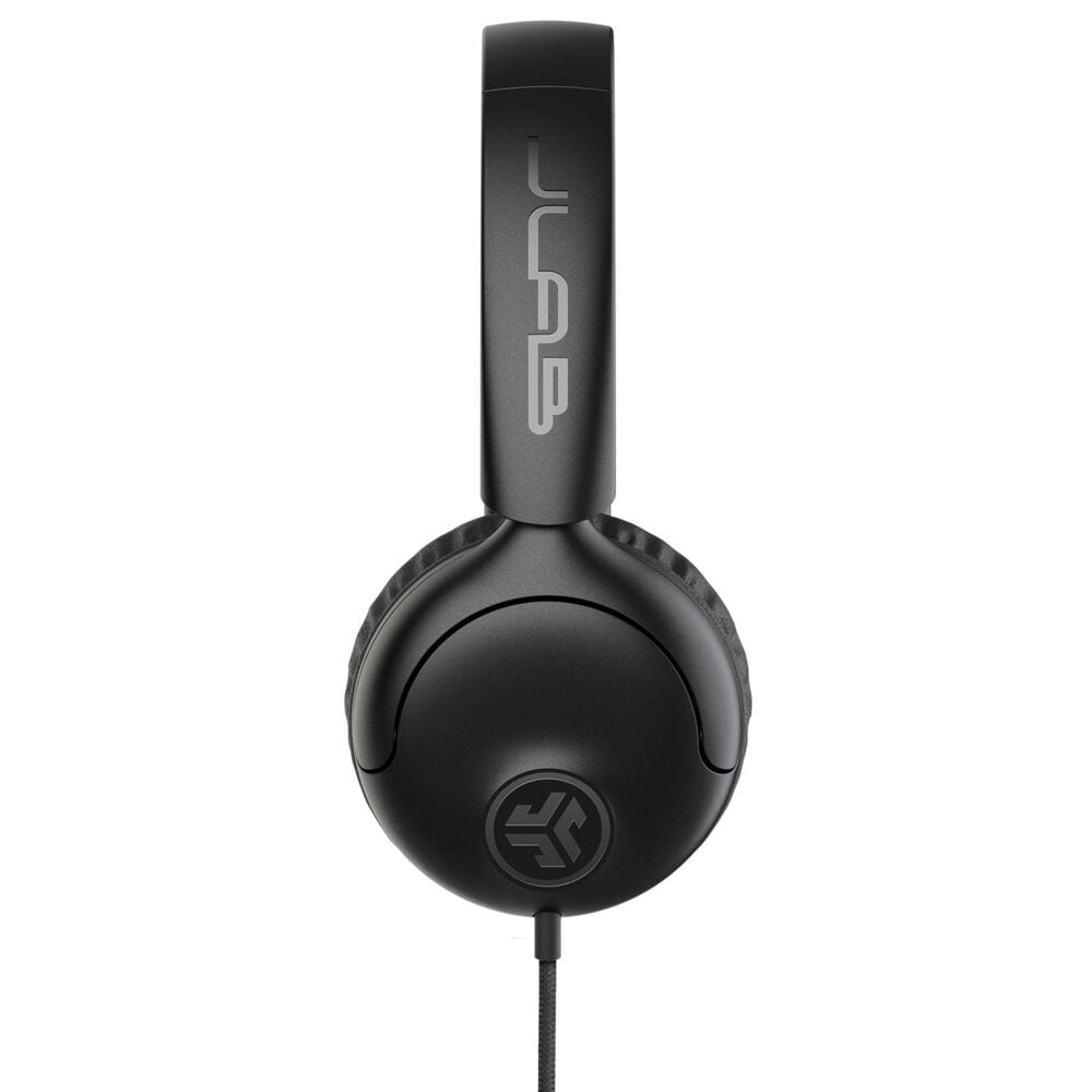 JLab Studio 2 Wired On-Ear Headphones in Black, , large