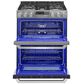 LG SIGNATURE Dual Fuel Double Oven Range in Textured Steel, , large