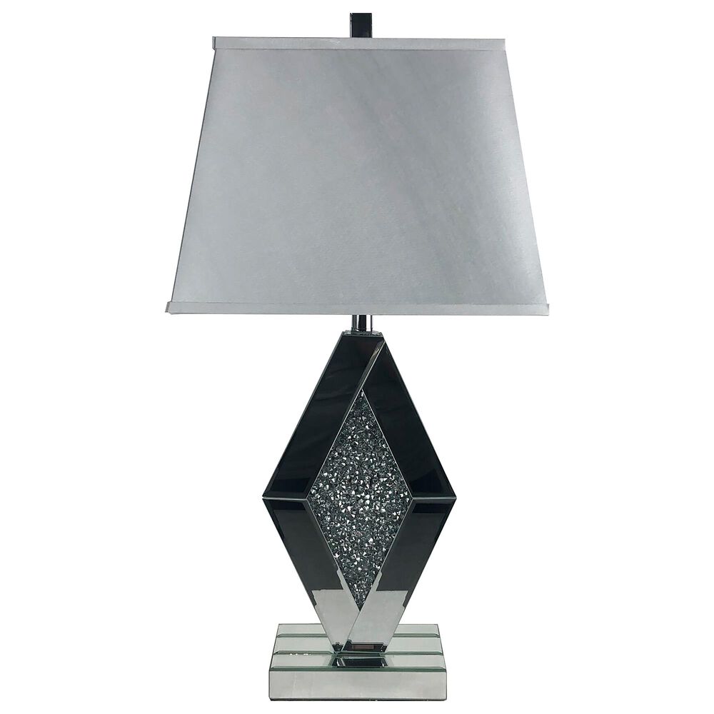 Signature Design by Ashley Prunella Mirror Table Lamp in Silver, , large