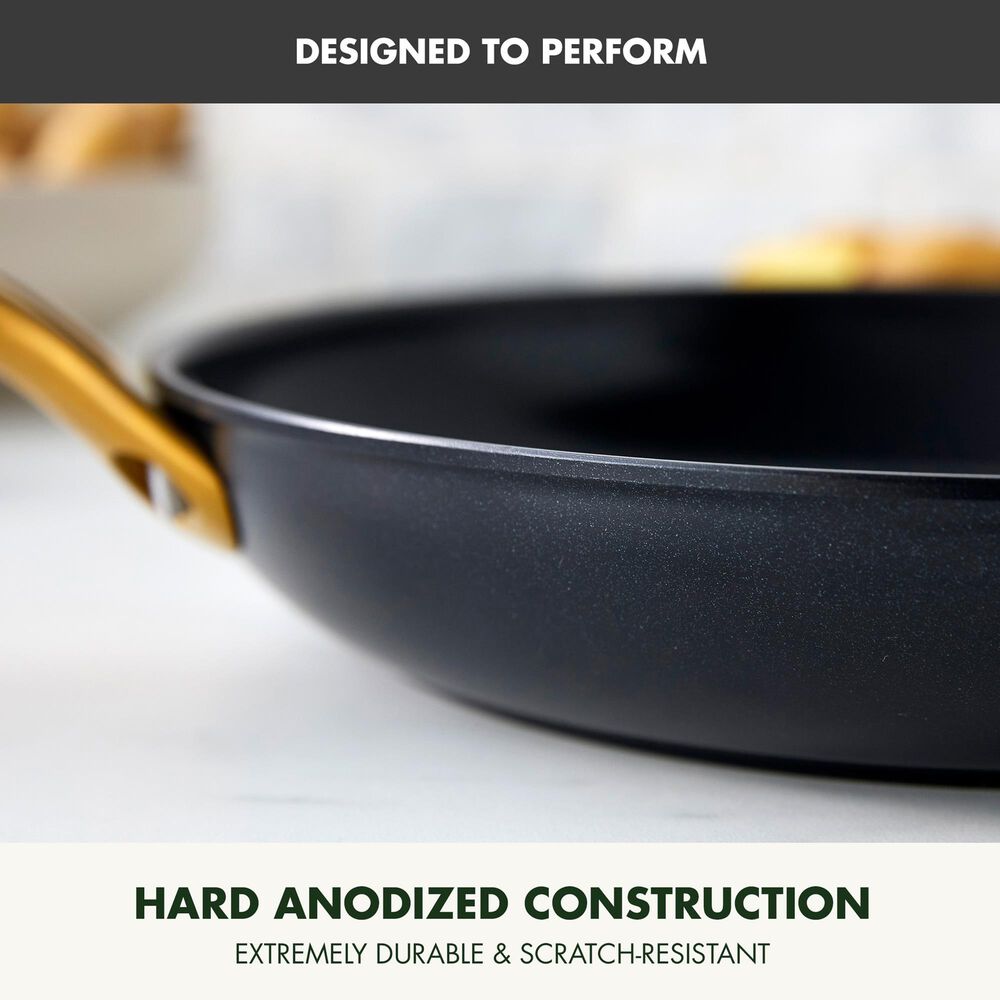 Green Pan Reserve Pro 8" Open Frypan in Black, , large